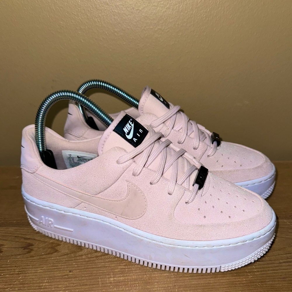 Nike Air Force 1 Sage Low Barely Rose White AR5339-604 Women's Size 7
